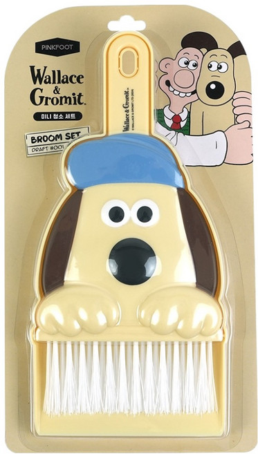 핑크풋 월레스와 그로밋 지우개 청소세트, 1세트, 혼합색상