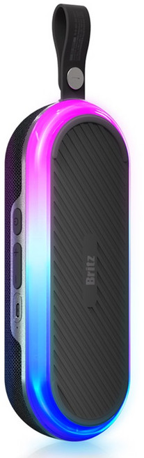 브리츠 포터블 마그네틱 블루투스 스피커, BZ-MG9, 블랙