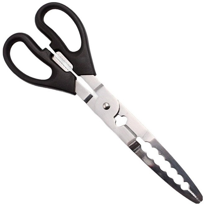 즐낚 스텐 가위형 갈치 집게, 1개