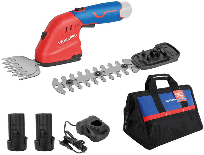 워크프로 12V 핸드형트리머 2.0AH 2p 가방세트 WP861607K, 1세트
