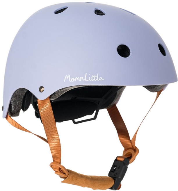 맘앤리틀 아동용 퍼스트 자석 버클 헬멧, 퓨어라벤더, 1개