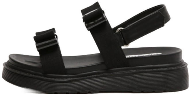 마크모크 여성용 리보니 캐쥬얼 리본 샌들