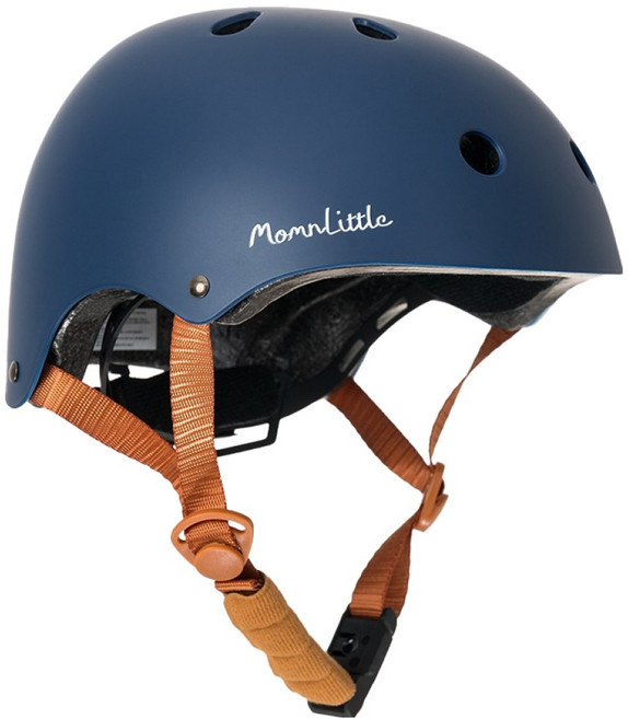 맘앤리틀 아동용 퍼스트 자석 버클 헬멧, 미드나잇 네이비, 1개