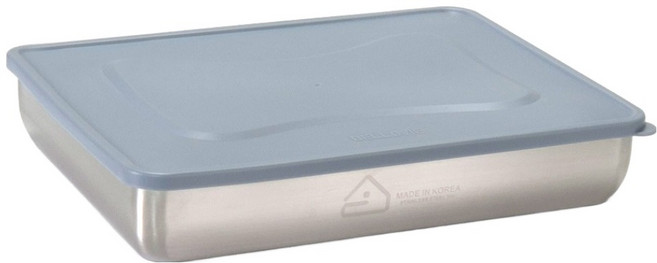 벨로비 스테인레스 304 사각 밧드 국내제조, 1개, 밧드 + 뚜껑