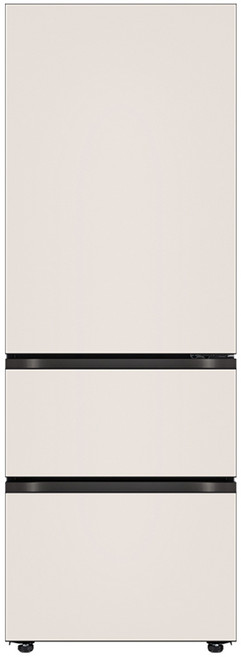 LG전자 오브제컬렉션 324L 3도어 스탠드형 김치냉장고 디오스 김치톡톡 Fit & Max 방문설치, 토프, Z334GGG122S