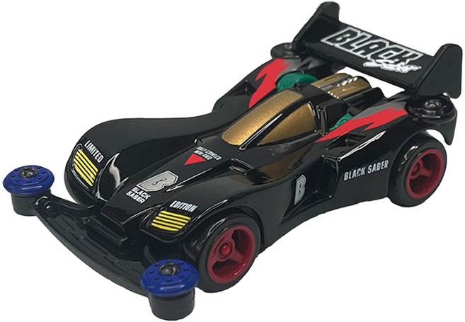 토미카 티아츠코리아 프리미엄 언리미티드 미니 4WD 블랙 세이버 작동완구, 혼합색상, 1개