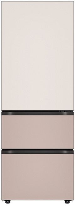 LG전자 오브제컬렉션 324L 3도어 스탠드형 김치냉장고 디오스 김치톡톡 Fit & Max 방문설치, 토프 + 아몬드, Z334GGA122S