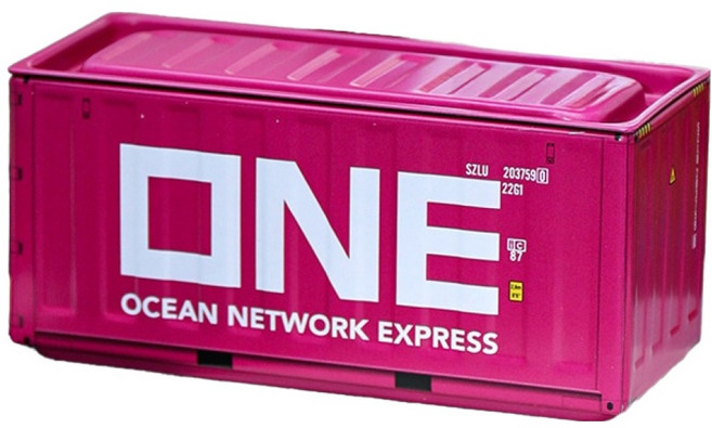 호후 다용도 정리 컨테이너 디자인 감성 수납함, 분홍색, 1개