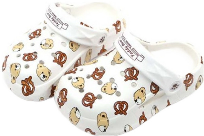 루루슈 아동용 테디 프레즐 EVA 샌들 BY120