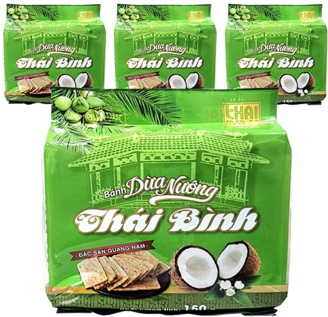 반두아농 다낭 코코넛크래커, 150g, 4개