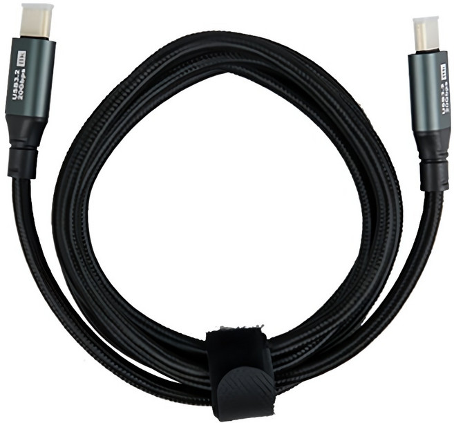 Ytek 고급 USB 3.2 Gen2 C타입-C타입 PD 100w 20Gbps 8K 미러링 충전 케이블 Ytek-CCG2-150, 1.5m, 1개