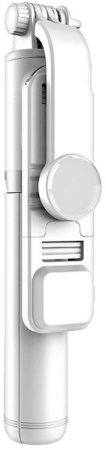 UTA 極輕巧七段伸縮補光自拍桿, 1個, 白色, Q02S