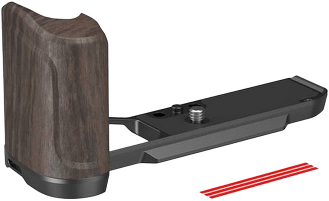 스몰리그 니콘 Z f L플레이트 우드 핸들 그립 마운팅 플레이트, 1개, 4801