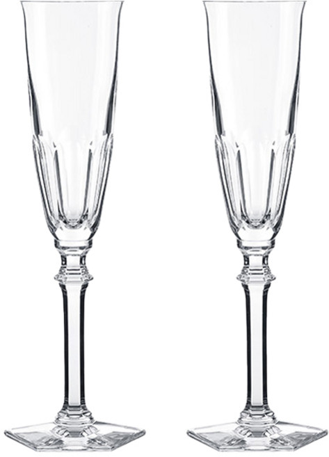 Baccarat 크리스탈 하코트 샴페인잔 2802588, 2개, 170ml