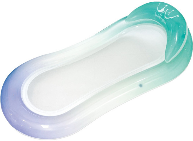 투칸 물놀이 그라디언트 해먹 튜브, 블루, 1개