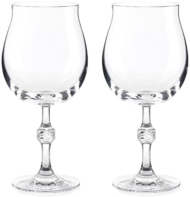 Baccarat 크리스탈 패션 와인 글라스 2812556, 2개, 850ml