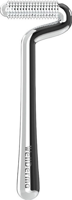 웰더마 페이스 리프팅 니들샷 롤러, 1개, 실버