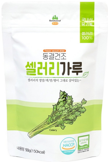 산마을 동결건조 셀러리가루, 50g, 1개