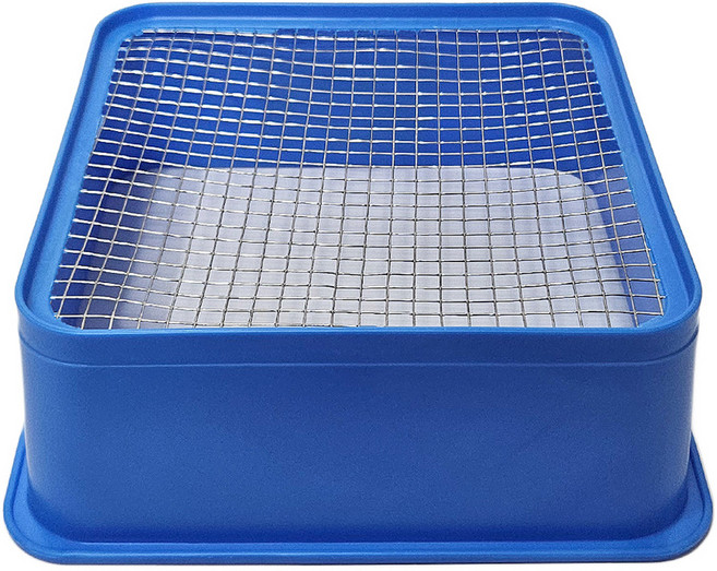 묵채칼 우뭇가사리 두부 슬라이서 8mm, 블루, 1개