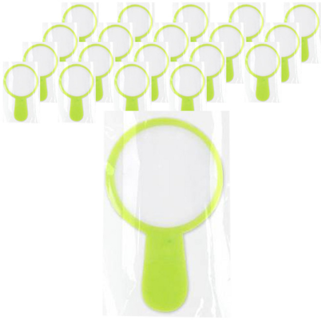 유니아트 미니돋보기, 초록, 20개