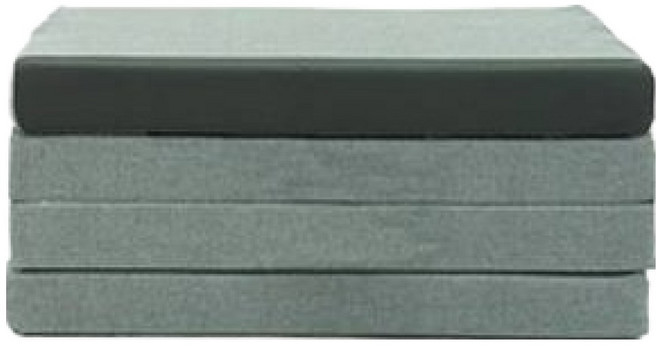 나가다 4단 접이식 매트리스