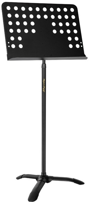 마이티킹 올스틸 유압식 악보 보면대 MUS3100, 블랙, 1개