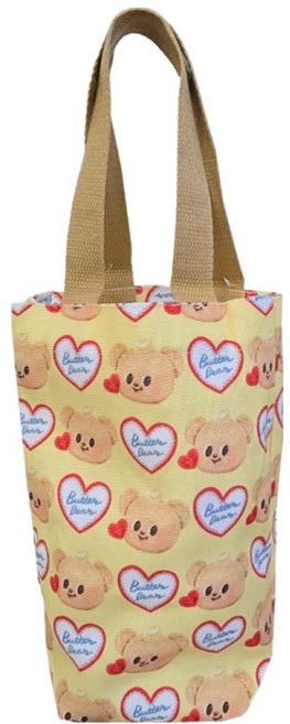 뷰레이터닷컴 보틀베어 물병가방 대형, 하트, 1개