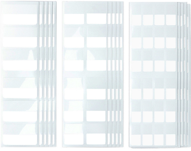 투코비 인덱스 스티커 메모 심플화이트컬러 대형 60p + 중형 120p + 소형 240p 세트, 1세트, 420개입