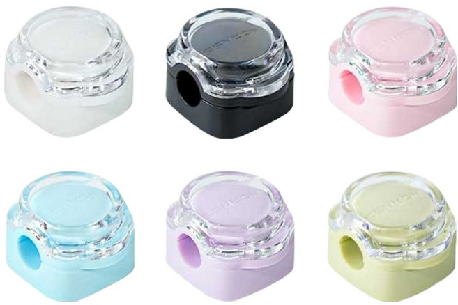 쥬롬 원형 마그네틱 케이블 홀더 6종 세트, 혼합색상, 1세트