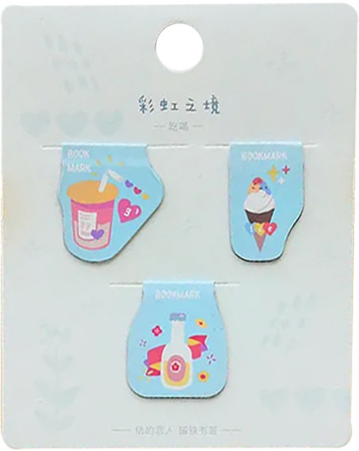 CARD LOVER 信的戀人 彩虹之境磁性書籤, 吃喝, 1個