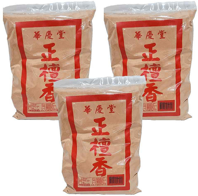 華慶堂 正檀香 600g, 3包