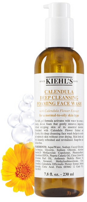 키엘 칼렌듈라 딥 클렌징 포밍 훼이스 워시, 1개, 230ml