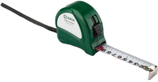 사타 ABS 형 줄자 보급형 2m x 13mm 91311A, 1개