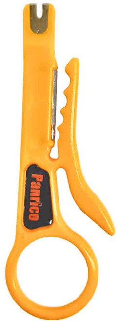 PANRICO 百利世 簡易 95mm 網路線剝線工具 快速剝線 台灣製造, 1個