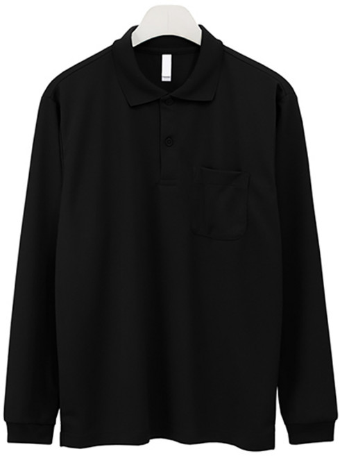 남녀공용 드라이쿨론 냉감 통기성 카라긴팔티 MDLT894TS