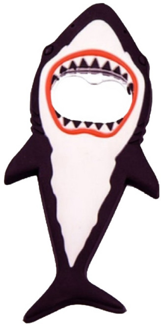 샤크 다용도 병따개, 블랙, 1개