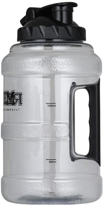 렉스템 메가 워터 보틀, 투명, 2.5L, 1개