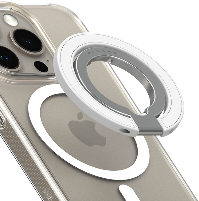 Ringke MagSafe 磁吸智慧環支架, 白色, 1個