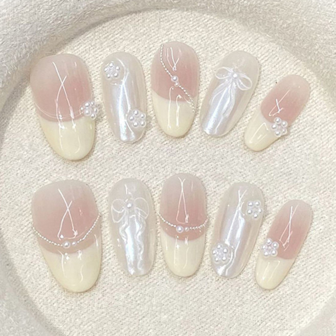 마켓감성 매직 유앤미 네일팁 10p 세트, 1개, NO 7