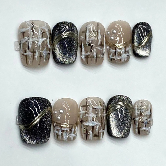 마켓감성 지젤 치크 네일팁 10p 세트, 1개, NO 15