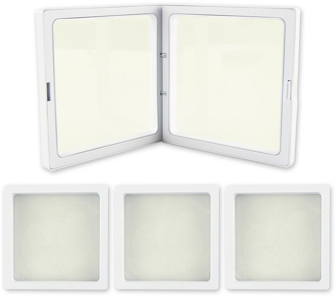 유니아트 랩 투명 액자, 혼합색상, 4개