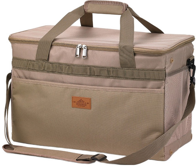 글라스락 아이스쿨러백 L, 브라운, 32L