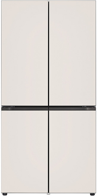 [색상선택형] LG전자 디오스 오브제컬렉션 613L 상냉장 하냉동 메탈 4도어 냉장고 Fit & Max 방문설치, M626GGG022S