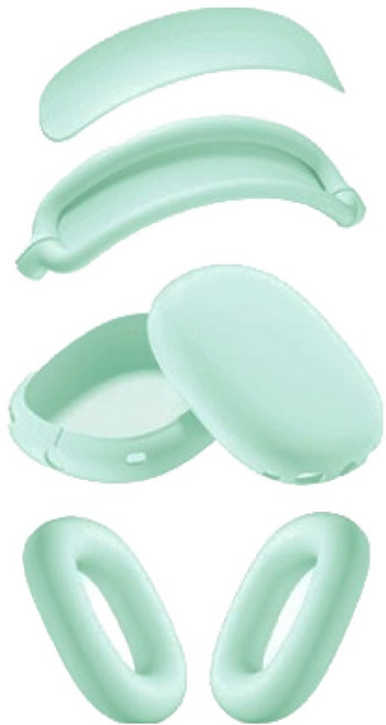 세컨드베스트 솔리드 에어팟맥스커버 6종 세트, 루미너스, 1세트