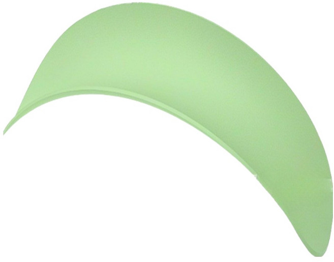 세컨드베스트 솔리드 에어팟맥스커버, 그린헤드밴드, 1개