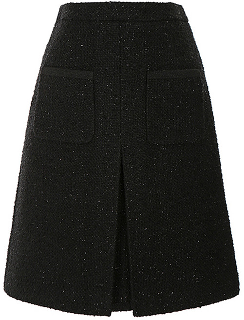 숲 여성용 포켓 A라인 스커트 SA3SRM1