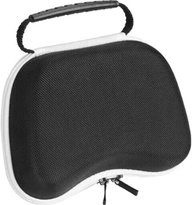 호후 플스5 PS5 듀얼센스 휴대용 EVA 듀얼가드 케이스, 블랙, 1개