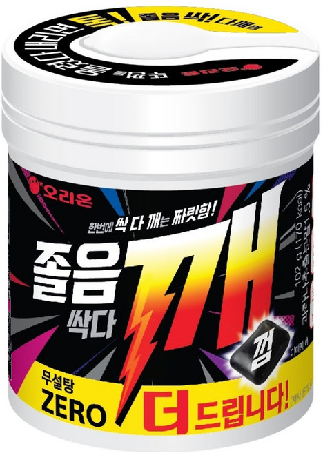 오리온 졸음싹다깨껌, 102g, 1개