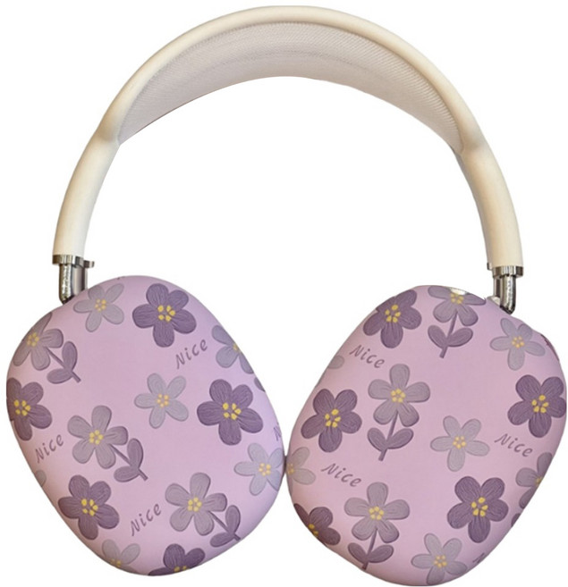 알로데 클래식 매트 에어팟맥스 케이스 세트, NO.01 퍼플플라워