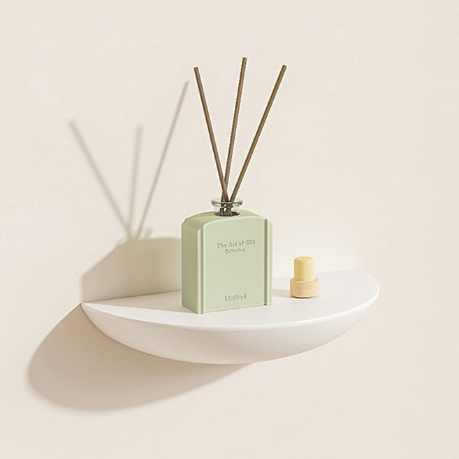 고급 인테리어 무지주 우드 벽선반 BRP075, 화이트, 1단